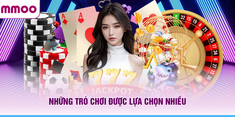 Live Casino MMOO - Khám Phá Trò Chơi Trực Tuyến Năm 2026 7 Những trò chơi live casino MMOO được lựa chọn nhiều
